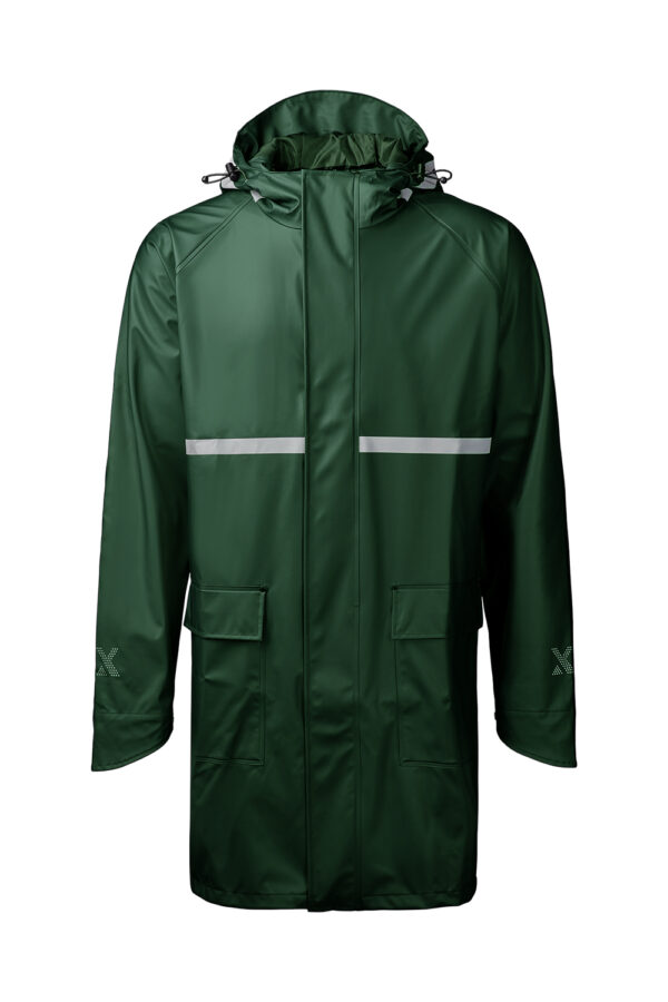 99191-xplor-tide-rain-coat-unisex-pine-6000-front