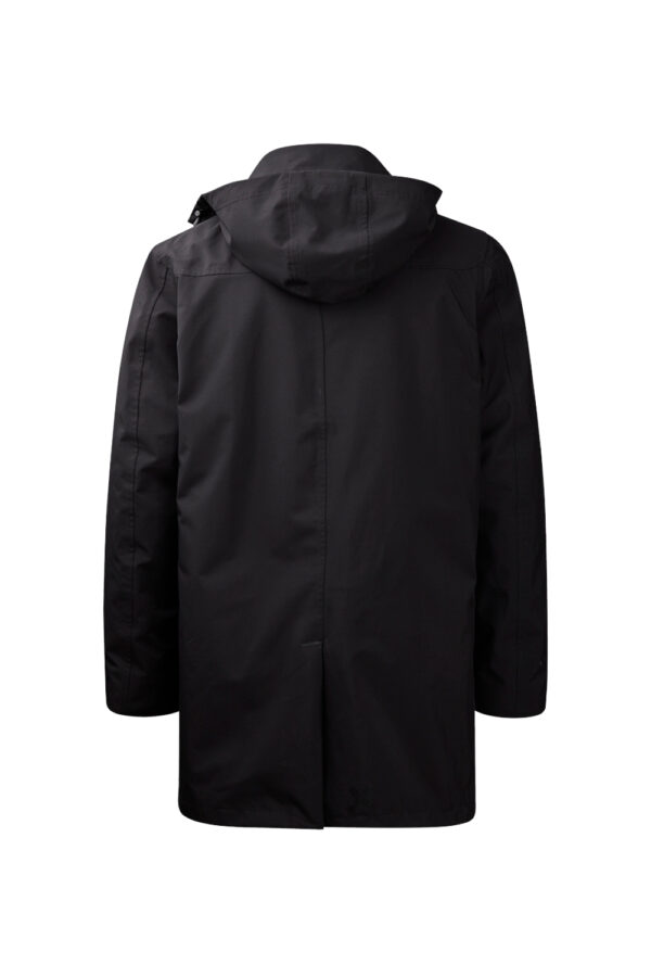 99063 xplor tech coat men black 9000 back