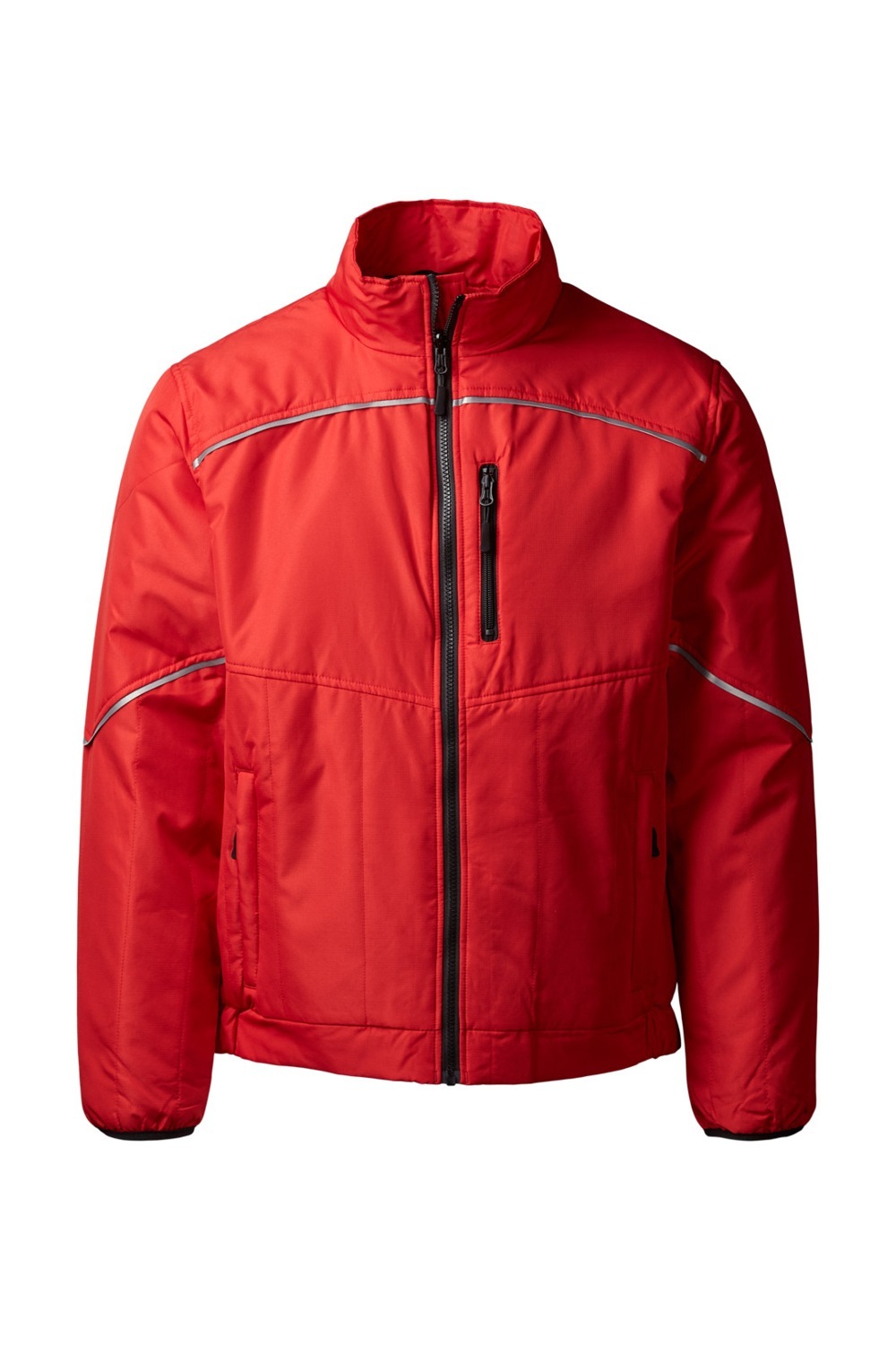 5100 xplor quilted jacket unisex red 4000 front
