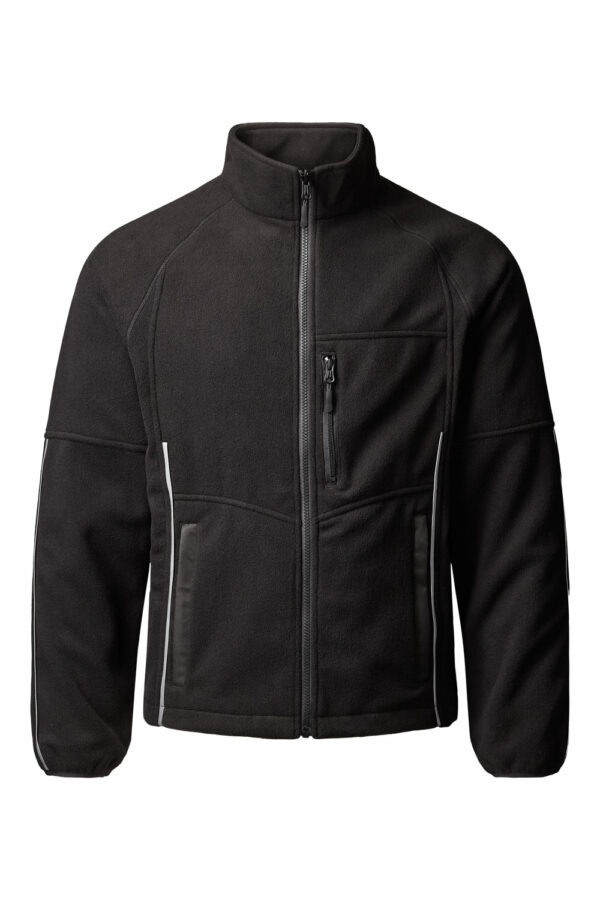 5300 xplor fleece jacket unisex black 9000 front