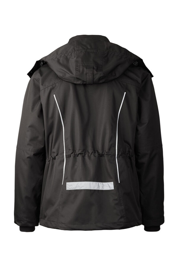 99045-4 xplor care shell jacket unisex black back