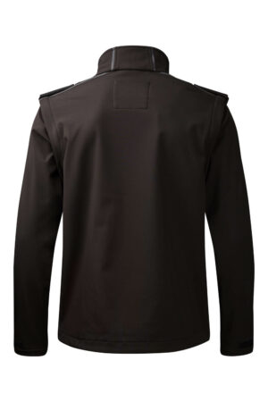 99055 xplor tech softshell jacket unisex black 9000 back